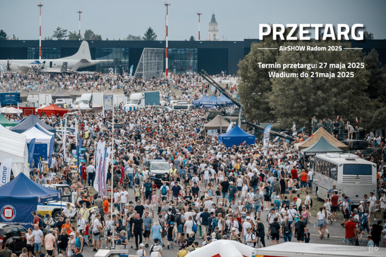 Przetarg AMW - stoiska na AirShow Radom 2025