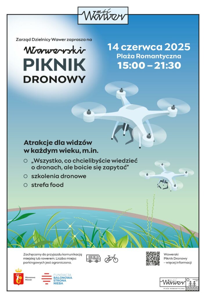 Wawerski Piknik Dronowy - 14.06.2025 r.