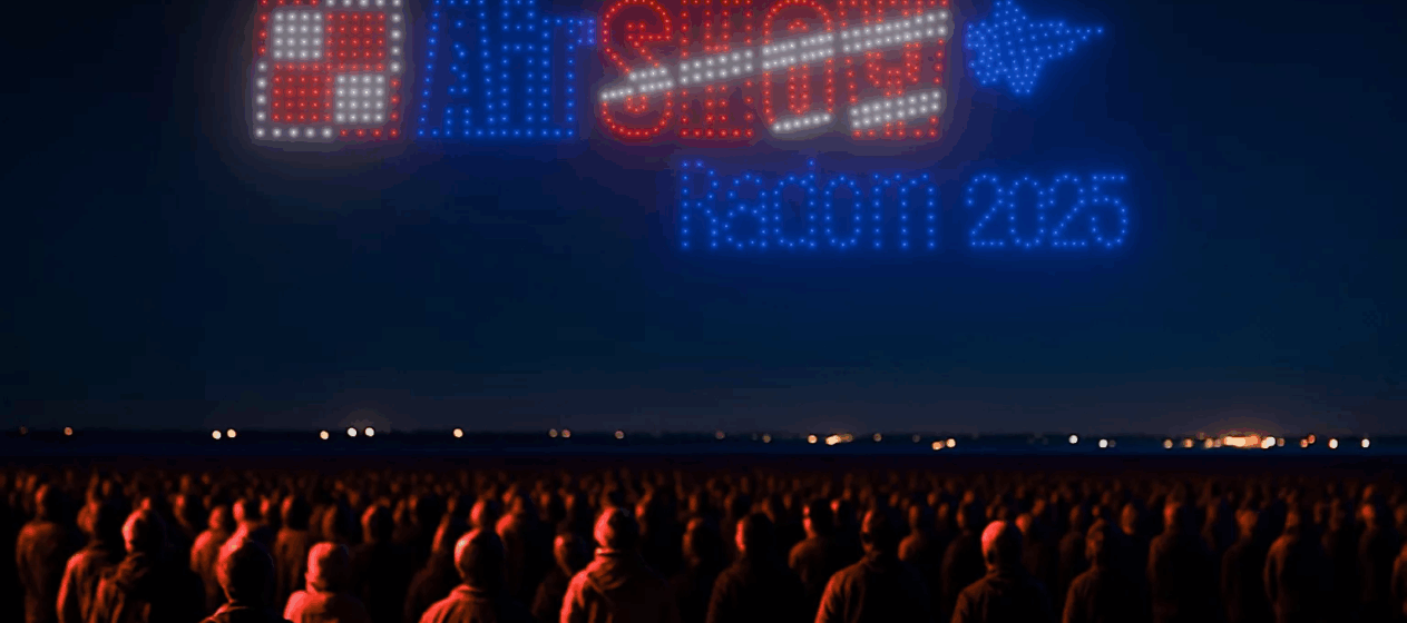Air SHOW Radom 2025 - pokaz dronów