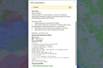 Strefa z ograniczeniami na 11 listopada 2025 r. w Warszawie - EPR840