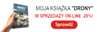 Książka "Drony" - M. Zawadzak