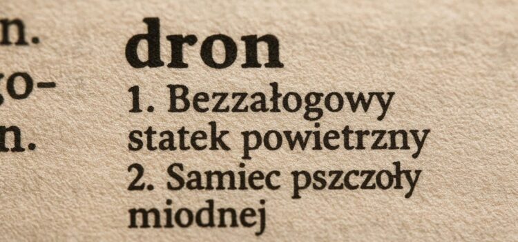 Dron - Słowo Roku 2025
